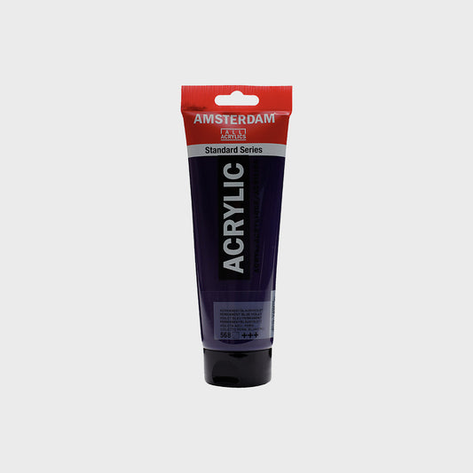 Acrylfarbe Permanent Blauviolett 250 ml Amsterdam