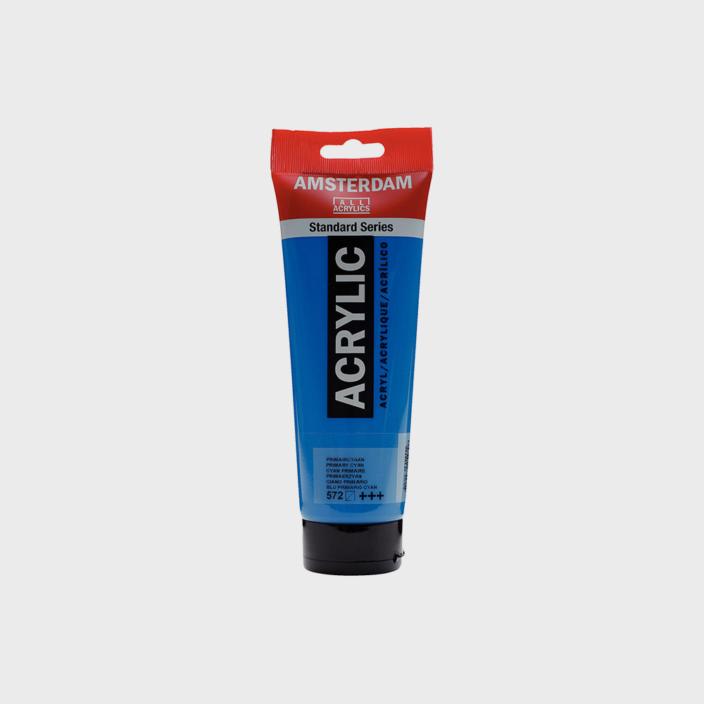 Acrylfarbe Cyan 250 ml Amsterdam