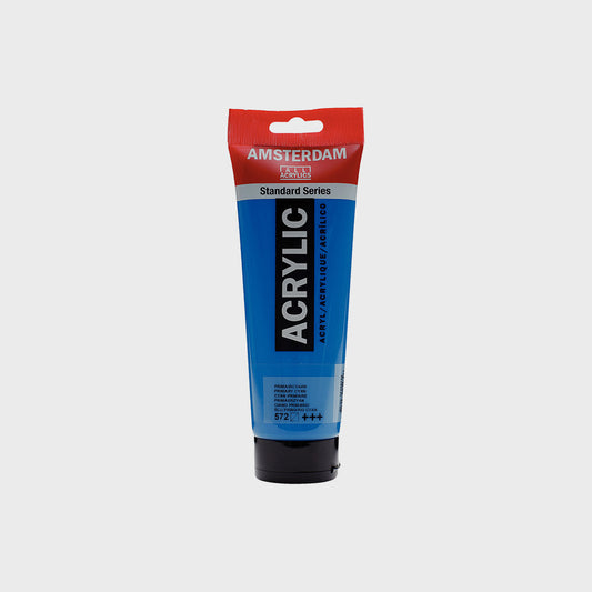 Acrylfarbe Cyan 250 ml Amsterdam