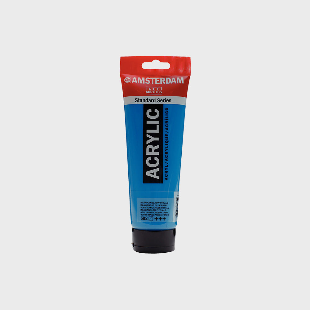 Acrylfarbe Manganblau Phthalo 250 ml Amsterdam