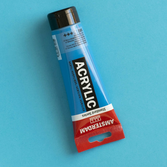 Acrylfarbe Manganblau Phthalo 250 ml Amsterdam