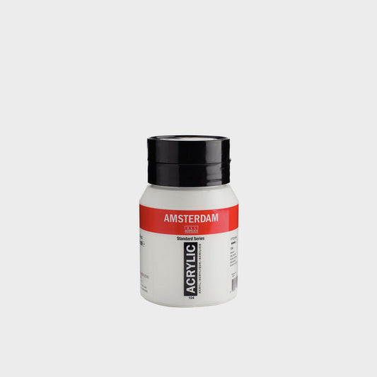 Acrylfarbe Zinkweiss 500 ml Amsterdam