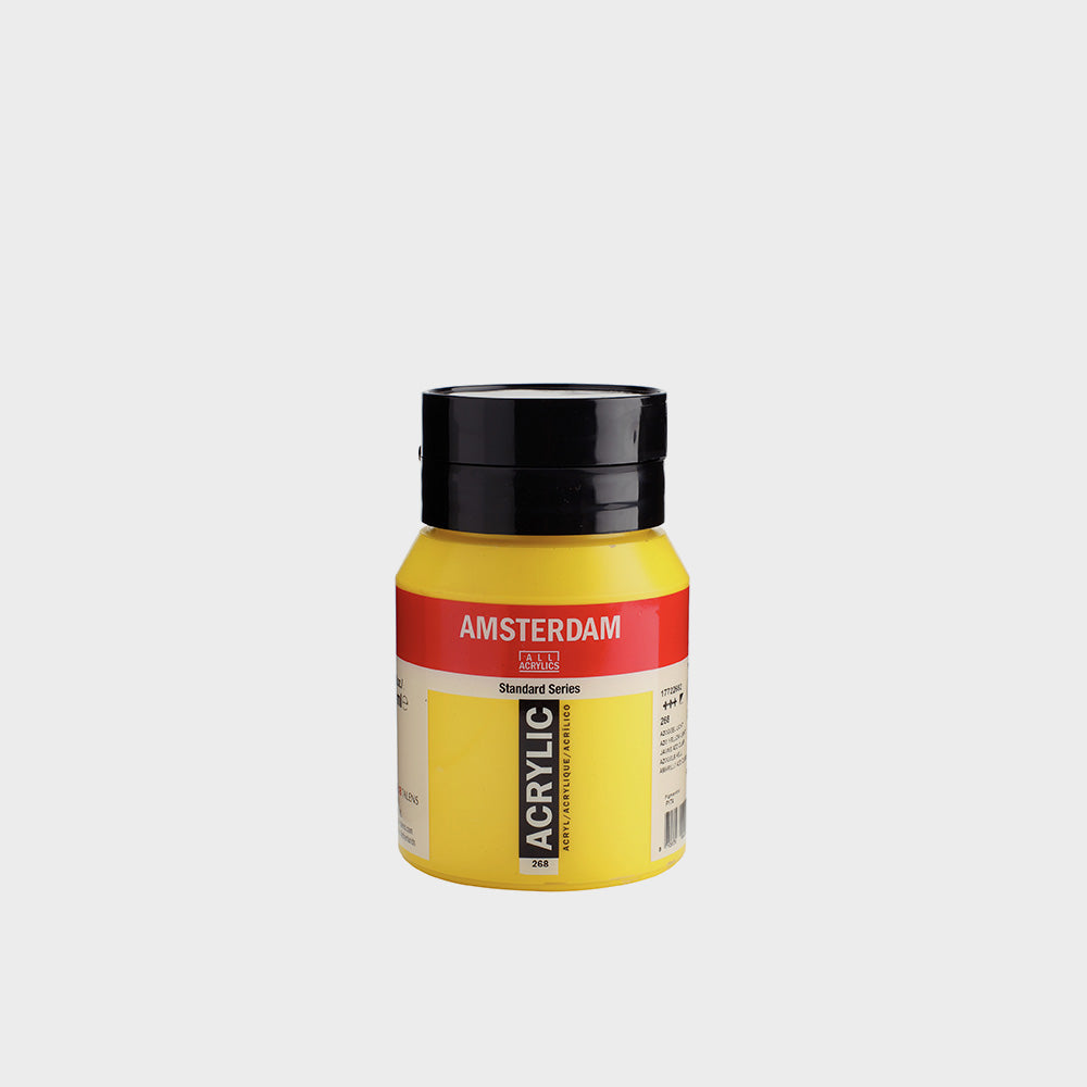 Acrylfarbe Azogelb Hell 500 ml Amsterdam