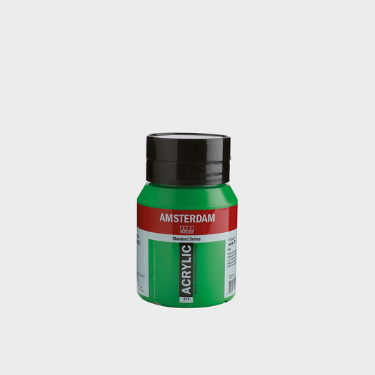 Acrylfarbe Grün Permanent Hell 500 ml Amsterdam