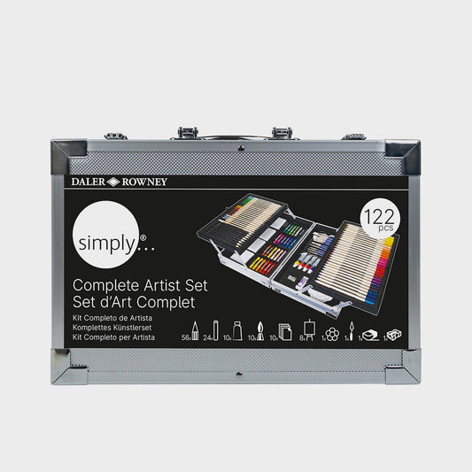 Künstlerkoffer 122 Teile Daler Rowney