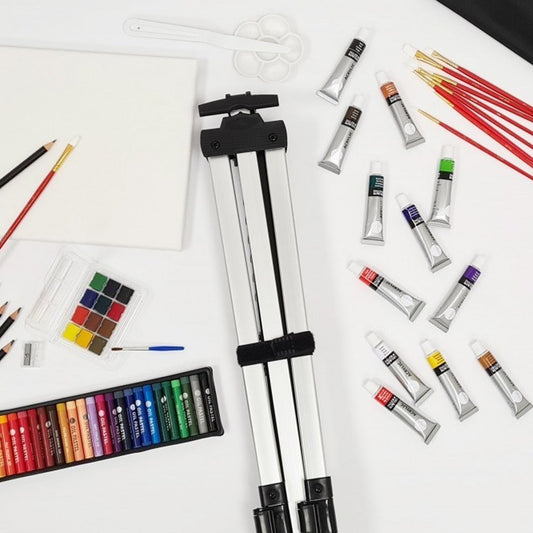 Künstlerset und Staffelei 115 Teile Daler Rowney