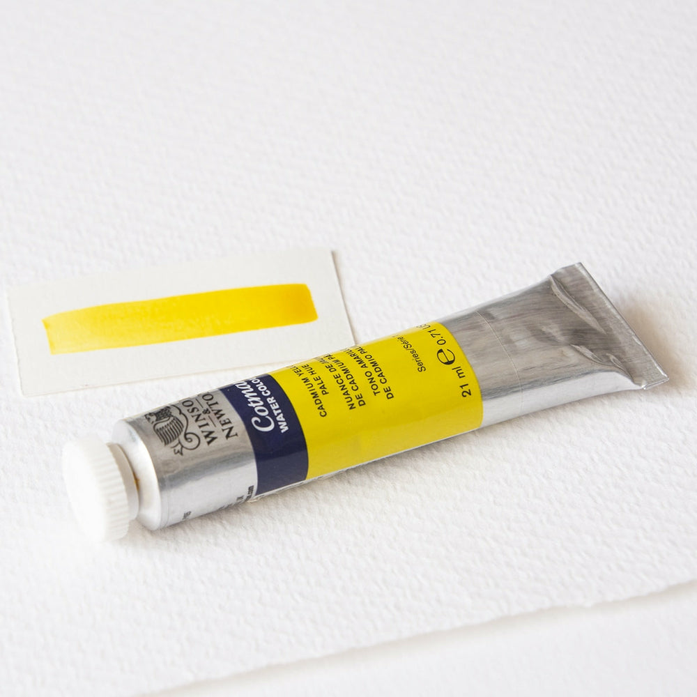 Aquarellfarbe Cotman Tube Cadmium Yellow Pale Hue 21 ml Winsor & Newton