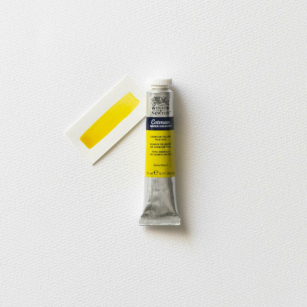 Aquarellfarbe Cotman Tube Cadmium Yellow Pale Hue 21 ml Winsor & Newton (1)