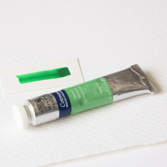 Aquarellfarbe Cotman Tube Emerald 21 ml Winsor & Newton