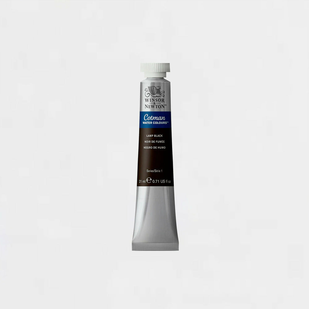 Aquarellfarbe Cotman Tube Lamp Black 21 ml Winsor & Newton