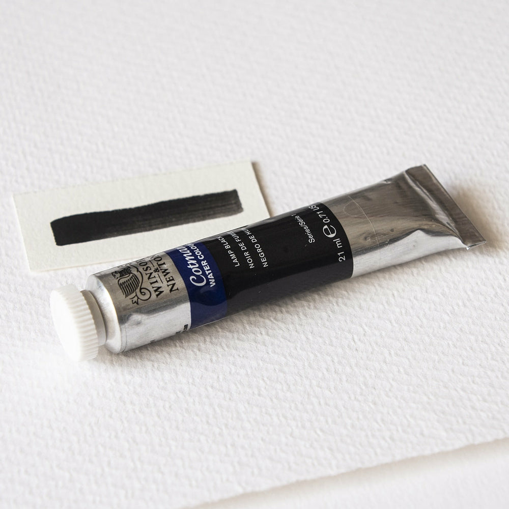 Aquarellfarbe Cotman Tube Lamp Black 21 ml Winsor & Newton