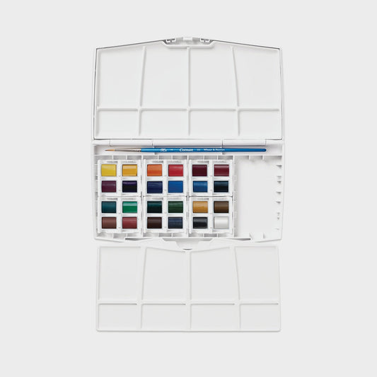 Box 24 Aquarellfarben Cotman Painting Plus Winsor & Newton