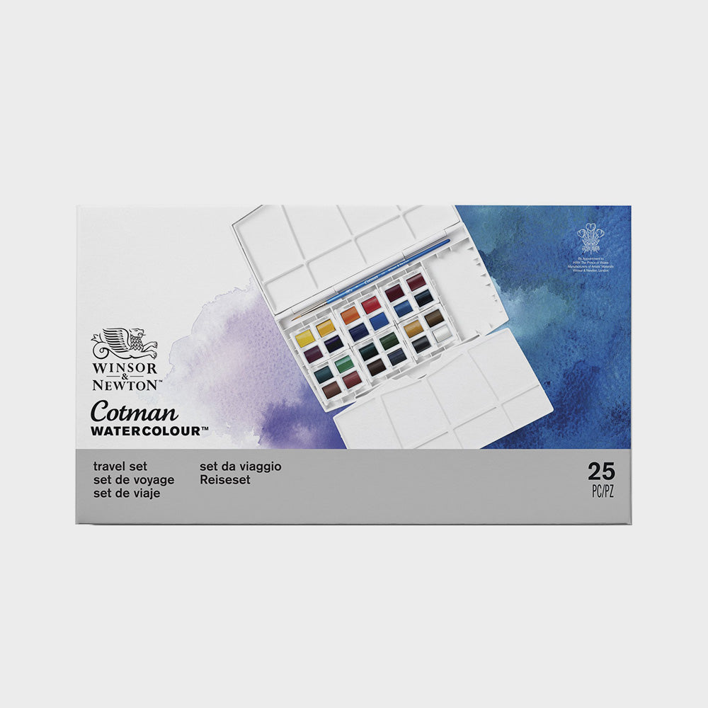 Box 24 Aquarellfarben Cotman Painting Plus Winsor & Newton (1)