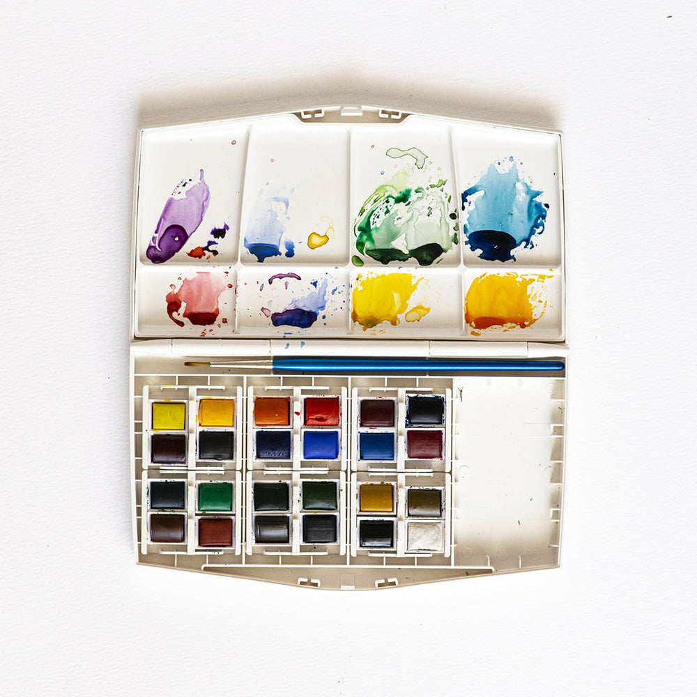 Box 24 Aquarellfarben Cotman Painting Plus Winsor & Newton (1)