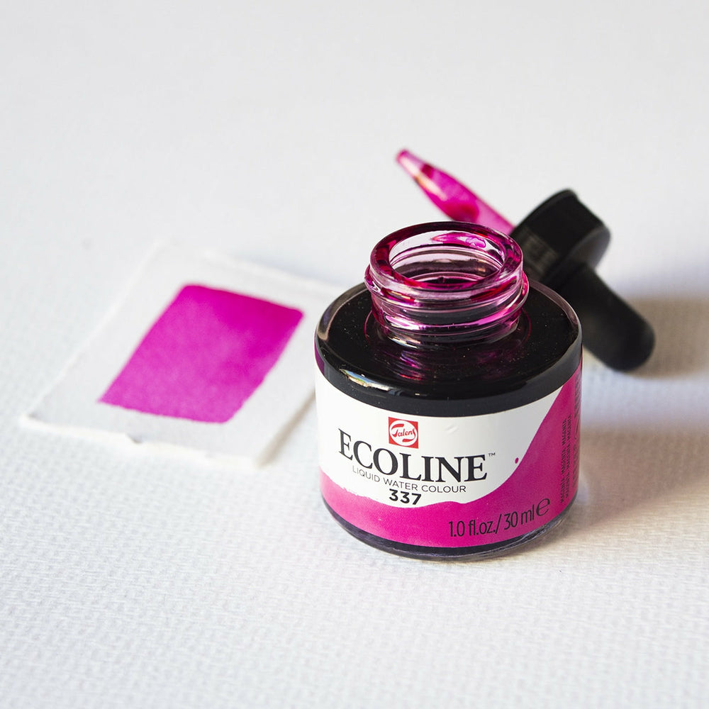 Flüssige Aquarellfarbe Magenta 30 ml Ecoline (1)