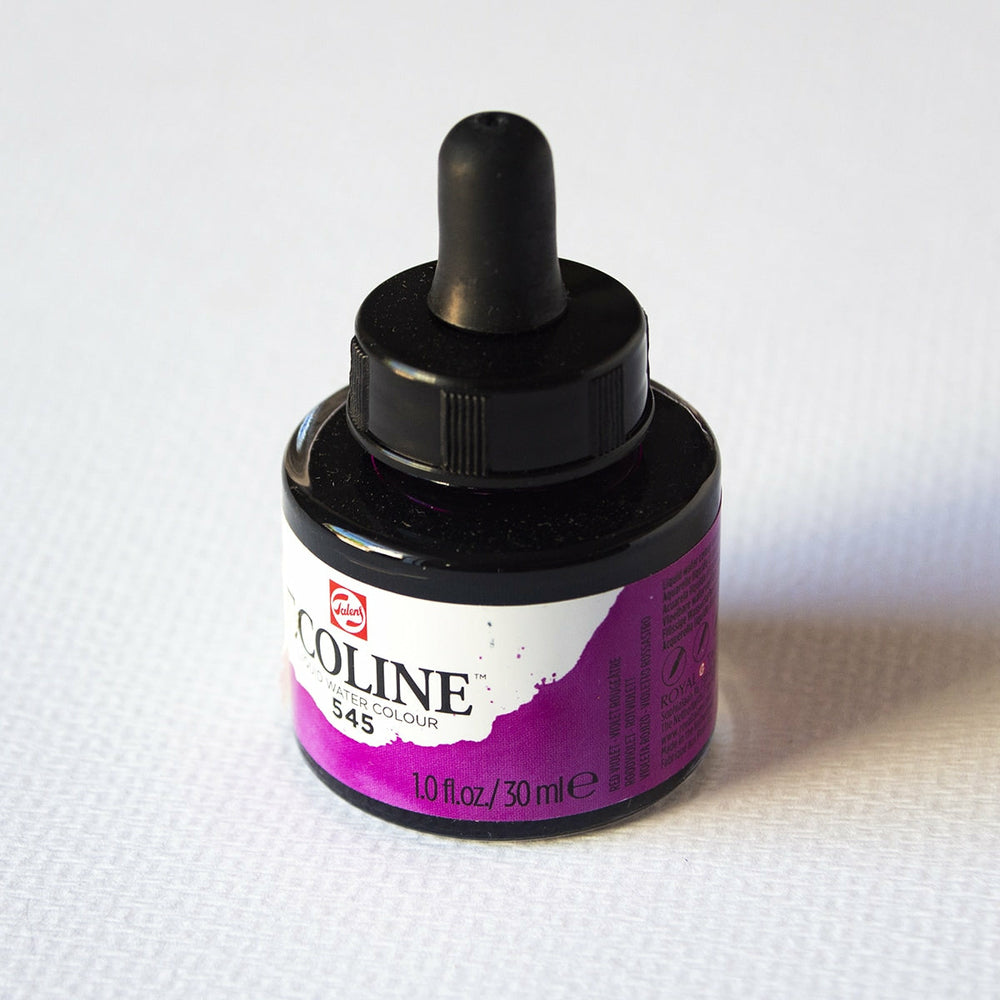 Flüssige Aquarellfarbe Rotviolett 30 ml Ecoline (1)