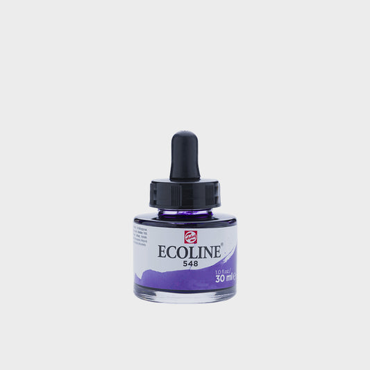 Flüssige Aquarellfarbe Violettblau 30 ml Ecoline