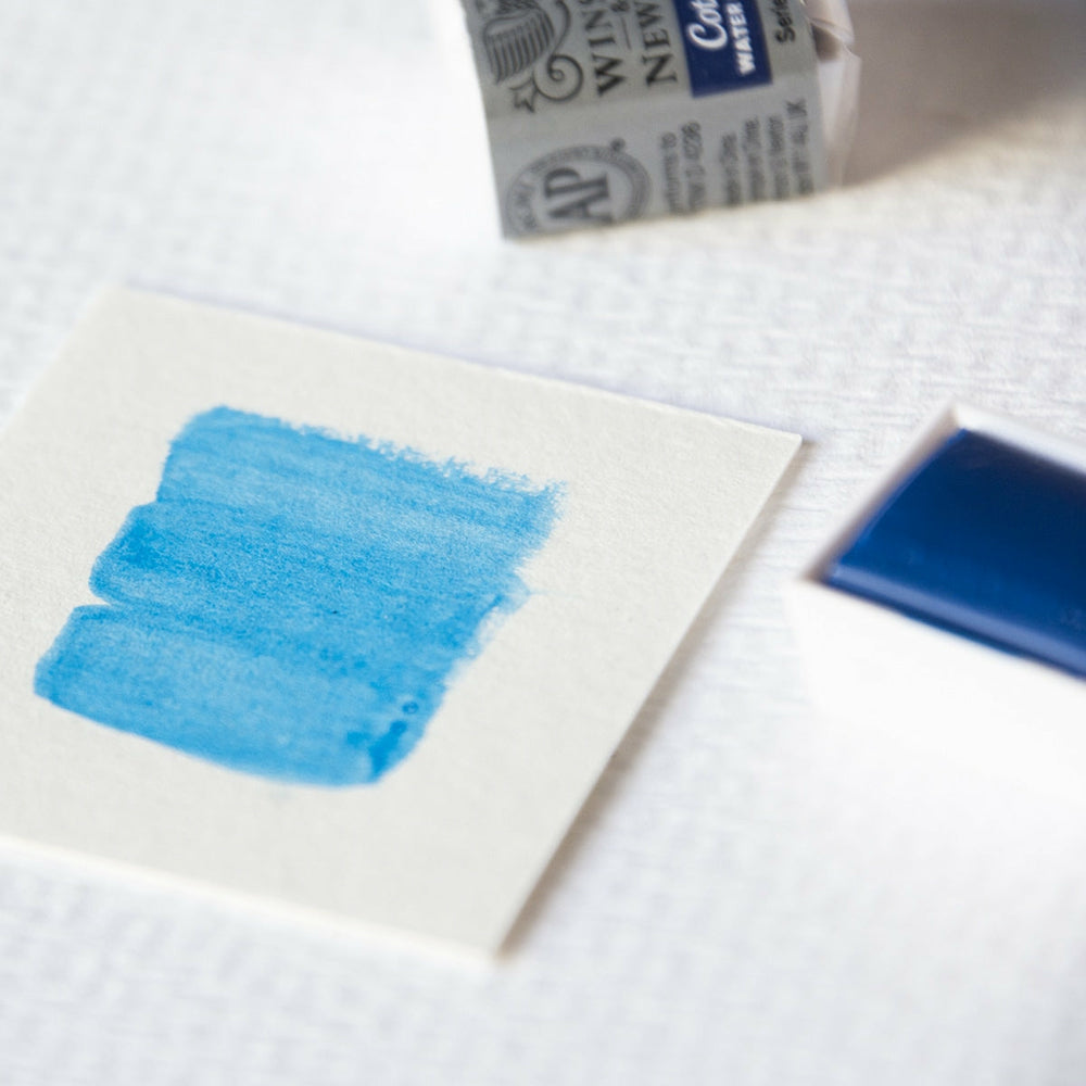 Aquarellfarbe 1/2 Godet Cotman Cerulean-Blau Winsor & Newton