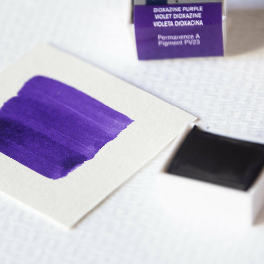 Aquarellfarbe 1/2 Godet Cotman Violettes Dioxazin Winsor & Newton