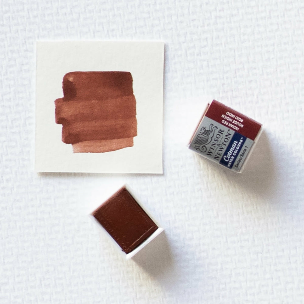 Aquarellfarbe 1/2 Godet Cotman Indigorot Winsor & Newton (1)