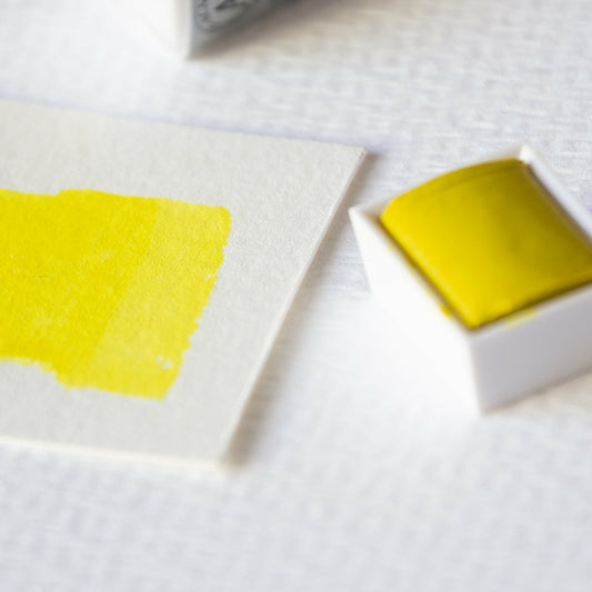 Aquarellfarbe 1/2 Godet Cotman Umbra Zitronengelb Winsor & Newton