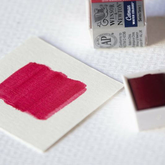 Aquarellfarbe 1/2 Godet Cotman Krapplack Rosa Winsor & Newton