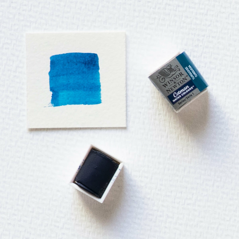 Aquarellfarbe 1/2 Godet Cotman Türkis Winsor & Newton (1)
