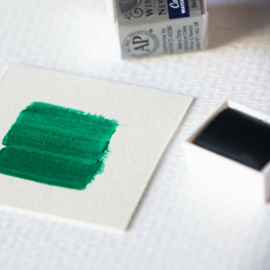 Aquarellfarbe 1/2 Godet Cotman Viridian Winsor & Newton