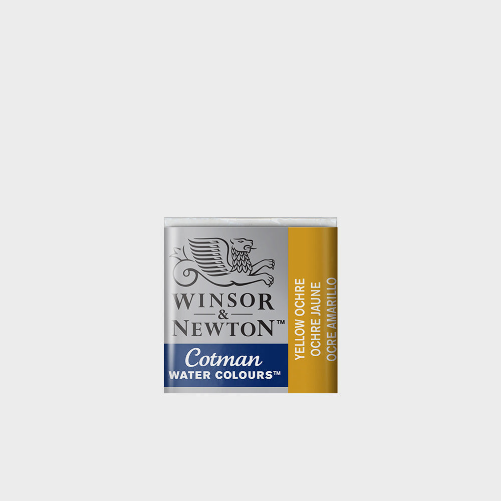 Aquarellfarbe 1/2 Godet Cotman Gelber Ocker Winsor & Newton