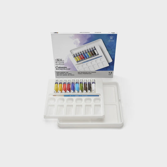 Box 10 Aquarellfarben Tube 8 ml Winsor & Newton