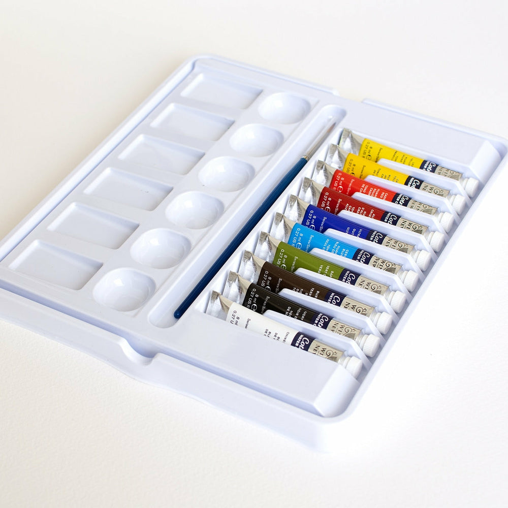 Box 10 Aquarellfarben Tube 8 ml Winsor & Newton