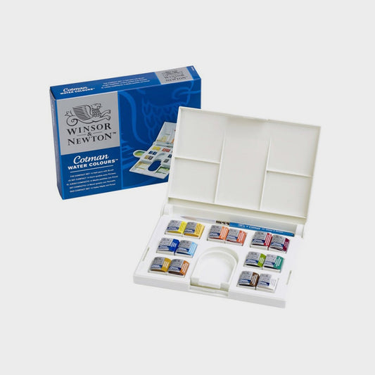 Box 14 Aquarellfarben Cotman Winsor & Newton