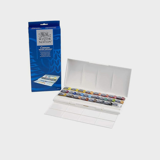 Box 24 Aquarellfarben Cotman Winsor & Newton