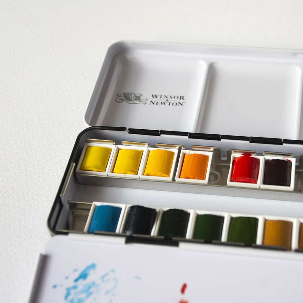 Profi-Box 24 Aquarellfarben Winsor & Newton (1)