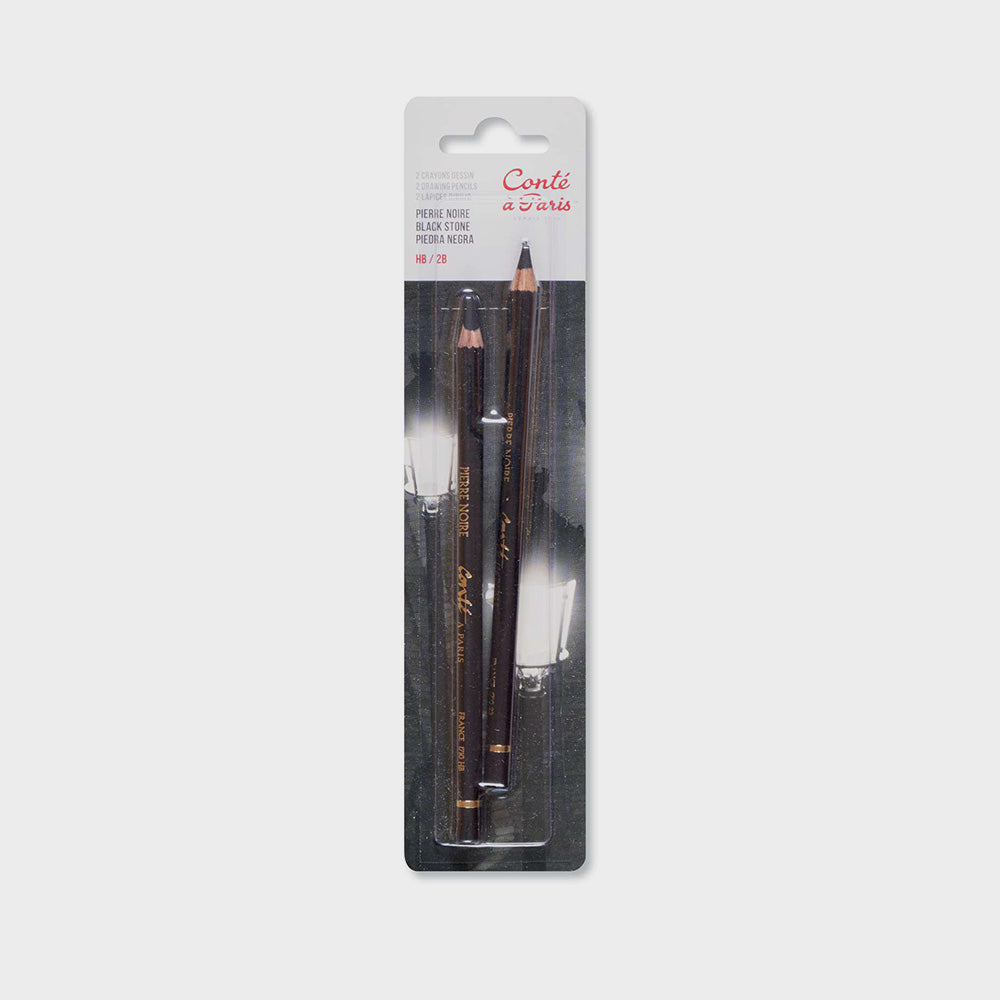 Conté Sichtverpackung Kohlestift Hb/2b