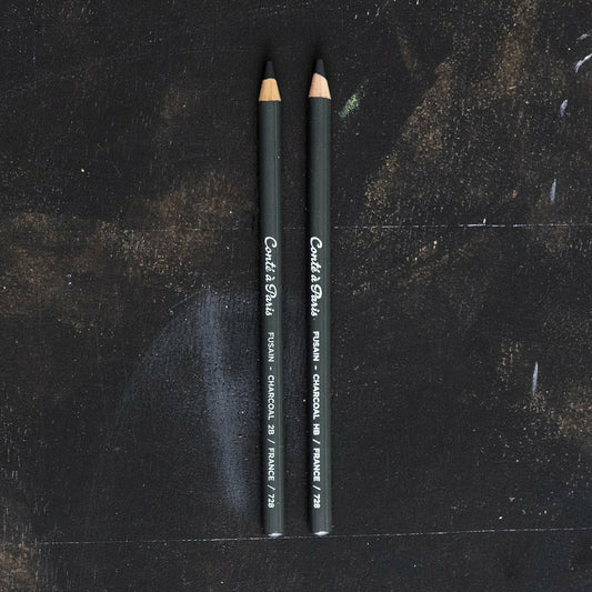 Conté Sichtverpackung Kohlestift Hb/2b