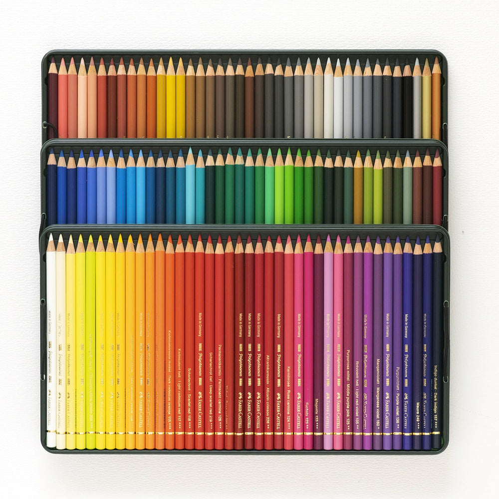 Metallkasten 120 Stifte Polychromos Faber Castell (1)