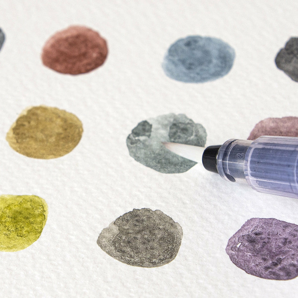 Reiseset 12 Aquarellfarben Graphitint Derwent (1)