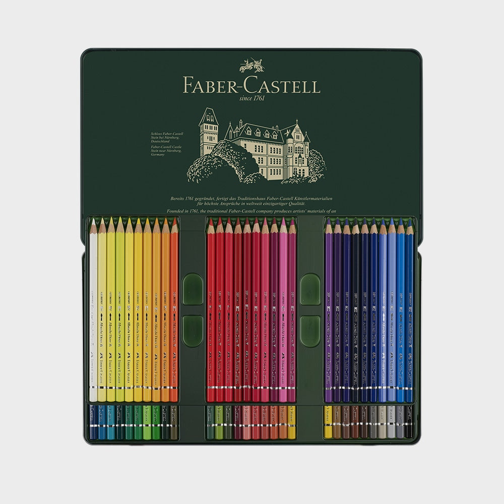 Metallkasten 60 Aquarellstifte Albrecht Dürer Faber Castell