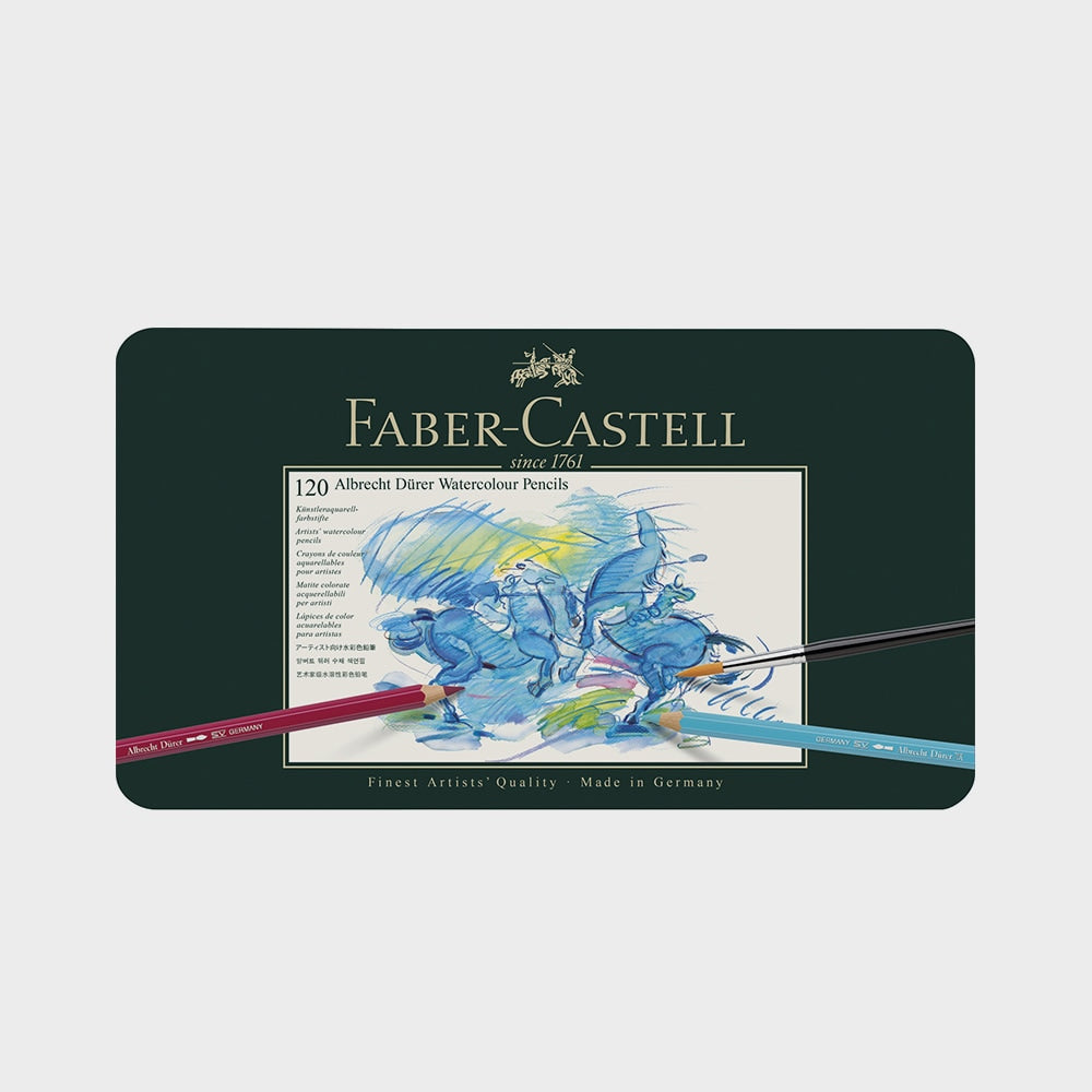 Metallkasten 120 Aquarellstifte Albrecht Dürer Faber Castell (2)