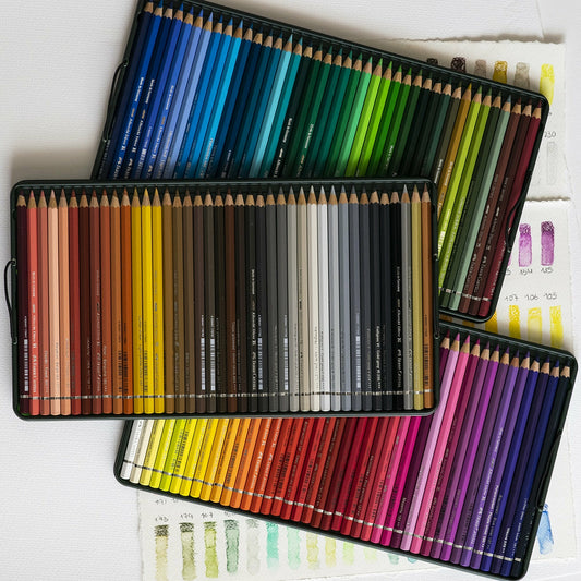 Metallkasten 120 Aquarellstifte Albrecht Dürer Faber Castell