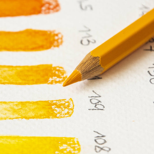 Aquarellstift Albrecht Dürer 109 Chromgelb Dunkel Faber Castell