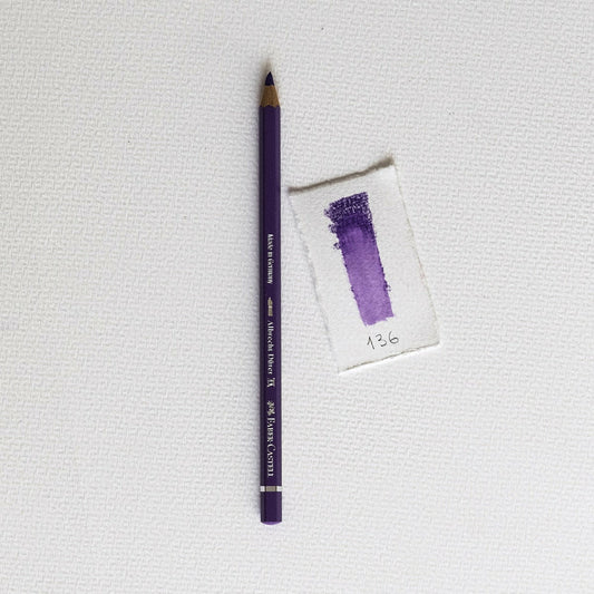 Aquarellstift Albrecht Dürer 136 Purpurviolett Faber Castell