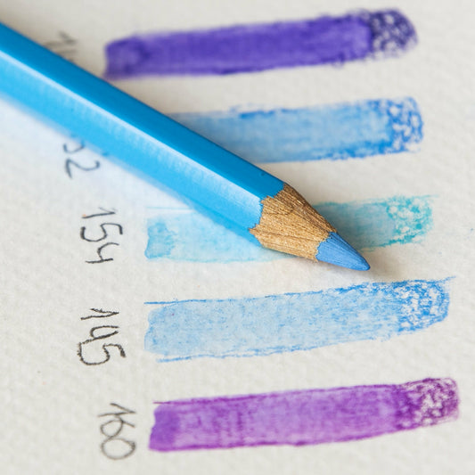Aquarellstift Albrecht Dürer 145 Phthaloblau Hell Faber Castell