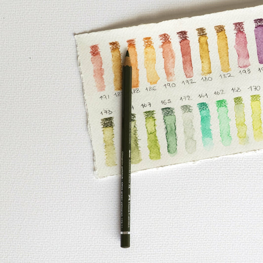 Aquarellstift Albrecht Dürer 173 Olivgrün Gelblich Faber Castell