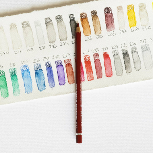 Aquarellstift Albrecht Dürer 217 Kadmiumrot mittel Faber Castell