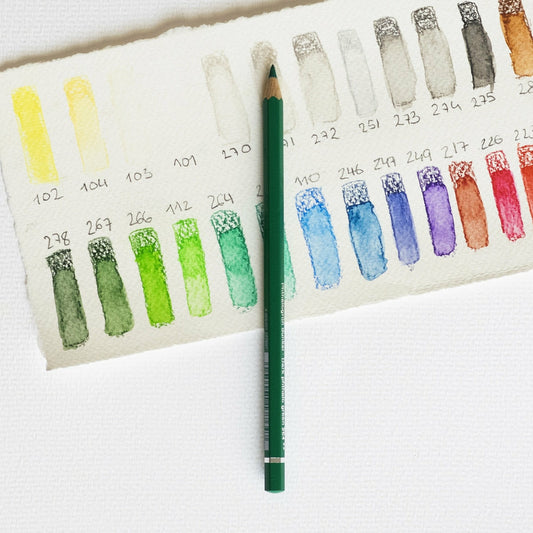 Aquarellstift Albrecht Dürer 264 Phthalogrün Dunkel Faber Castell