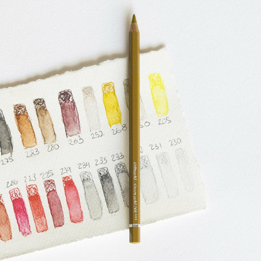 Aquarellstift Albrecht Dürer 268 Grüngold Faber Castell