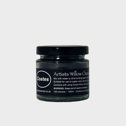 Holzkohlepulver 125 ml Artist