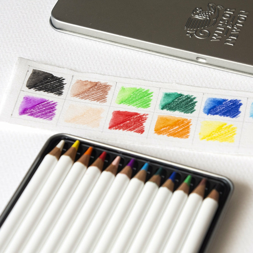 Box 12 Aquarellstifte Studio Collection Winsor & Newton (2)